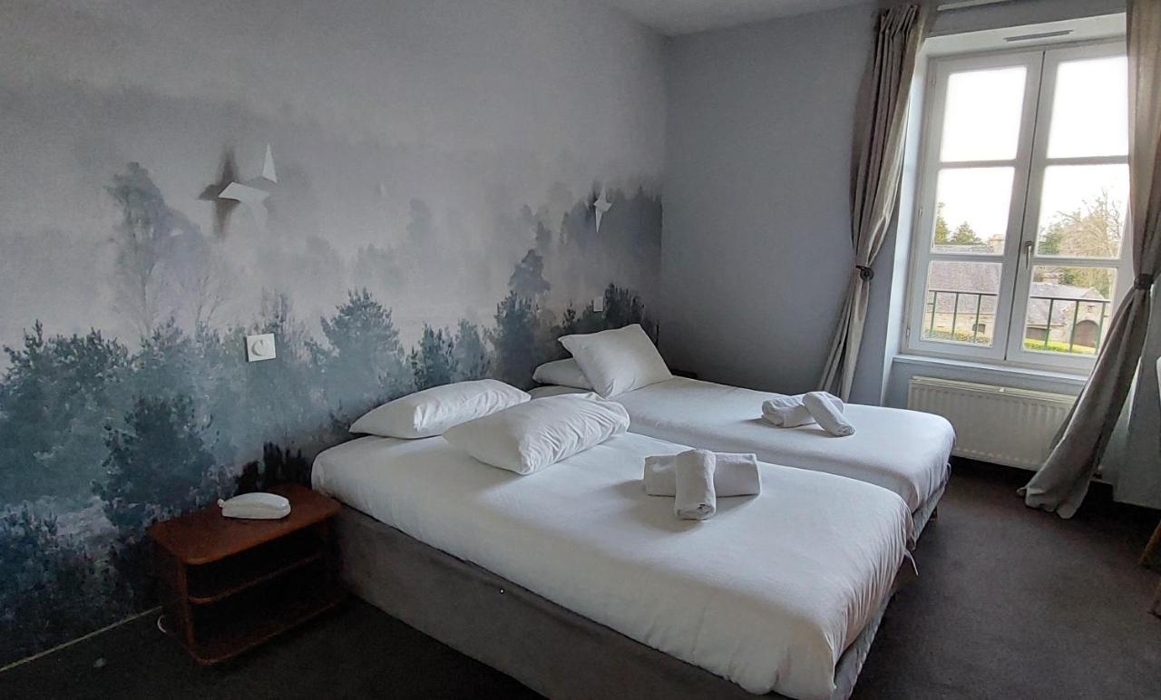 Logis Le Prieure Hotel Locronan Bagian luar foto